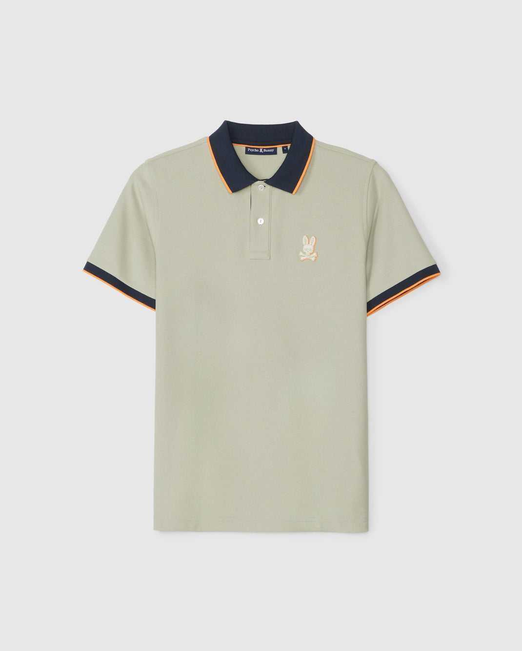 Polos Psycho Bunny Kayden Pique Polo Seagrass Homme | RRO-65879170